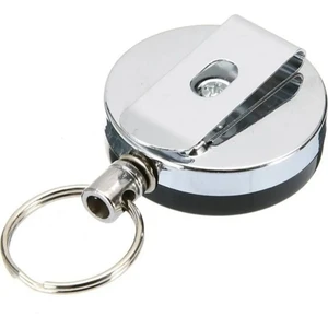 Ünsa Anahtar Anahtarlık Çekmeli Halat Anahtarlık Kemer Anahtarlik Yoyo Kemer Anahtarlık