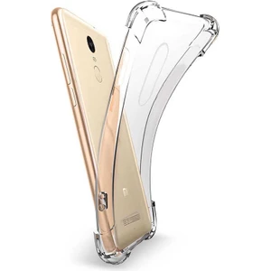 Xiaomi Redmi Note 3 Uyumlu Kılıf Şeffaf Köşelerde Darbelere Karşı Ultra Kalınlaştırılmış Darbe Korumalı Strong Cover