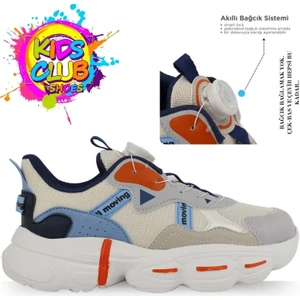 Cool Rex Akıllı Bağcık Mekanizmalı Ortopedik Çocuk Spor Ayakkabı