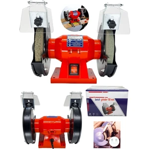 Deko Turkey 600W Turbo Motorlu Bakır Sargı Red Çark Motoru - Profesyonel Zımpara ve Bileme Makinesi 150 mm