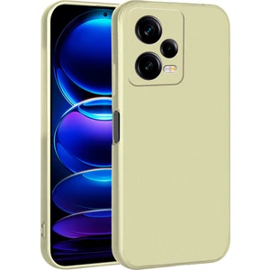 Xiaomi Redmi Note 12 Pro 5g Kılıf Premier Silikon Kapak-Gold