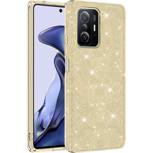 ZORE Xiaomi Mi 11T Pro 5g Kılıf Shining Silikon-Gold