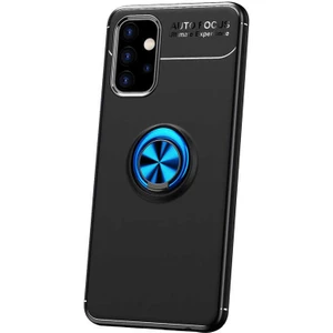 Samsung Galaxy A32 4g Kılıf Ravel Silikon Kapak-Siyah-Mavi