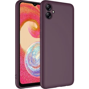 Samsung Galaxy A04E Kılıf Mara Lansman Kapak-Koyu Mor