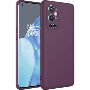Alan Tech One Plus 9 Pro Kılıf Zore Mara Lansman Kapak-Koyu Mor