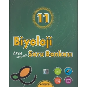 Endemik 11. Sınıf Biyoloji Soru Bankası Endemik Yayınları