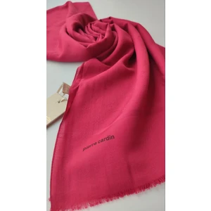 Pierre Cardin Fuşya Cotton Şal
