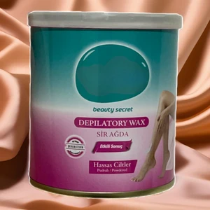 Beauty Secret Pudralı Konserve Sir Ağda 800 ml | Hassas Ciltler Için | Şekersizdir ESSU65
