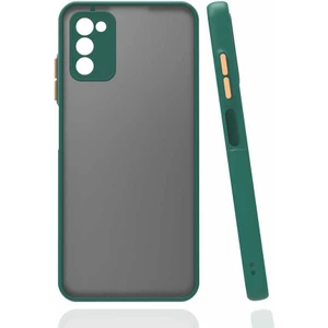 Samsung Galaxy A03S Kılıf Hux Kapak - Koyu Yeşil