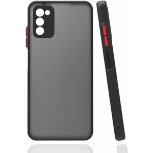 Samsung Galaxy A03S Kılıf Hux Kapak - Siyah