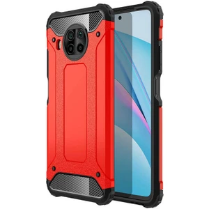 Xiaomi Redmi Note 9 Pro 5g Kılıf Crash Silikon Kapak - Kırmızı