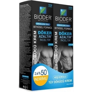 Tüy Dökücü Krem Erkek 100 ml 2'li