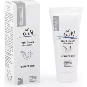 Acgun ve li Ciltler için Gece Kremi 30 ml