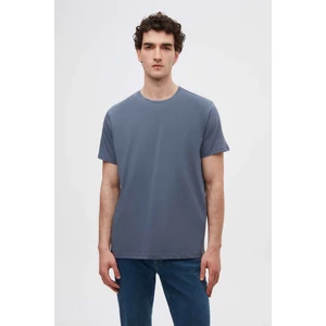 D'S Damat Slim Fit Füme Bisiklet Yaka %100 Pamuklu Nefes Alabilen T-Shirt 4HC141996753M