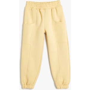 Basic Jogger Eşofman Altı Cep Detaylı Beli Lastikli