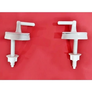 Plastik Ayarlı Klozet Kapağı Montaj Vidası Seti /altdan Sıkmalı