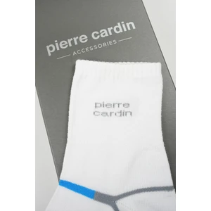 Pierre Cardin Pamuk 6'lı Erkek Kısa Soket Tenis Çorabı 5011-PC Beyaz