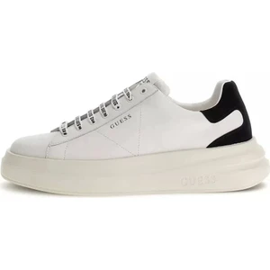 Erkek Elba Bağcıklı Beyaz Sneaker