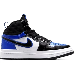 Jordan Acclimate Sneaker Hakiki Deri Siyah Mavi Bilekli Jordan Spor Ayakkabı