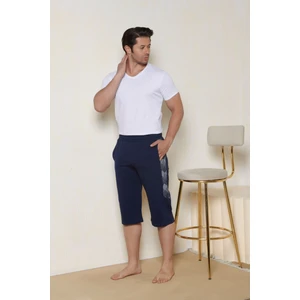 Black Horn Lacivert  Pamuk Erkek Regular Fit Cepli Şort & Kapri