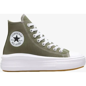 CONVERSE Chuck Taylor All Star Move Platform A08295C Kadın Haki  Günlük Sneaker Ayakkabı