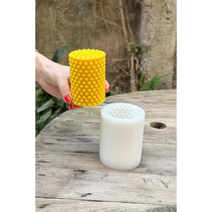 Rufus Concept Bubble Silindir Silikon Mum Kalıbı