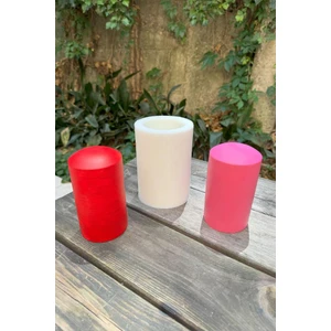 Rufus Concept Silindir 7,5x14cm Silikon Mum Kalıbı