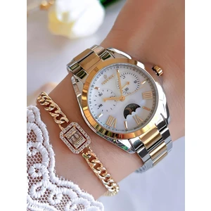 Iç Fonksiyonları Aktif Çelik Kordon Kararma Renk Atmaz Yapmaz Kadın Kol Saati BES6910FE.220