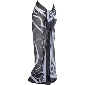 Aqua Berry Desenli Büyük Pareo 140X140 cm