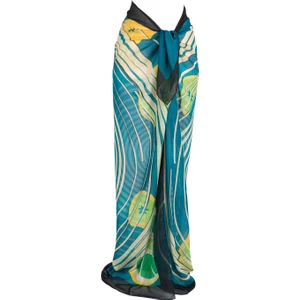 Aqua Berry Desenli Büyük Pareo 140X140 cm