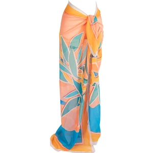 Aqua Berry Desenli Büyük Pareo 140X140 cm