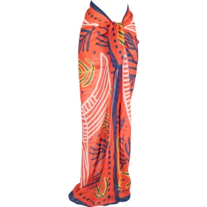 Aqua Berry Desenli Büyük Pareo 140X140 cm