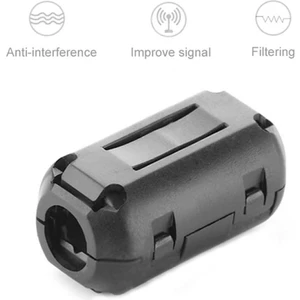Roboyol Store 7mm Ferrit Halka Filtre Kablo Gürültü Bastırıcı Azaltıcı Yüzük Bead Rfı Emı Girişim Engelleyici