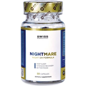 Swiss Pharma Swiss Supp NIGHTMARE Phenibut, Gaba, 5-Htp, Melotonın .50 Capsul.Ozelsporcugıdalarından