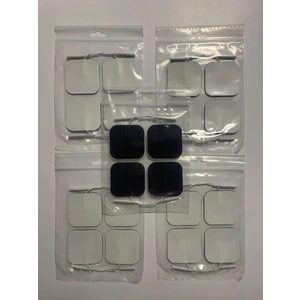 Tıpteknik Market 5 Paket, 20 Adet Tens Elektrod Pedi 5x5 cm Extra Güçlendirilmiş Yapışkanlı Dayanıklı Köpük Yüzey