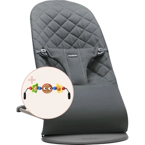 Babybjörn Balance Bliss Ana Kucağı Cotton Oyuncaklı /Anthracite