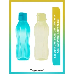 Eco Suluk 500 ml 2 Li Sızdırmaz Tasarım ile Spor ve Ofis Kullanımına Uygun