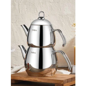 Doğa Orta Boy Celık Caydanlık Setı