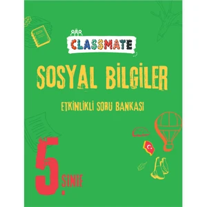 Okyanus Yayınları 5. Sınıf Classmate Sosyal Bilgiler Etkinlikli Soru Bankası - Mine Karayılmaz
