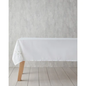 English Home Adelina Polyester Masa Örtüsü 150X200 cm Beyaz-Gold