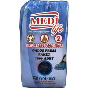 Medi Life Galoş 1000 Adet 10 Mikron