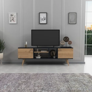 Ewo  Tv Standı Antrasit Meşe