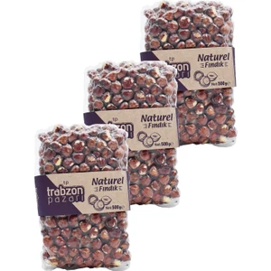 Trabzon Pazarı Çiğ Fındık Içi 3x500 gr