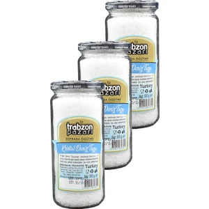 Trabzon Pazarı Doğal Rafinesiz, Iyotsuz Kristal Deniz Tuzu 3x500 gr