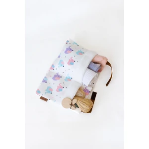 Pratik Askı Organizer Bebek Arabası Beşik Kenar Fluffy Organizer  Elephant