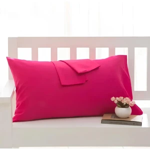 Rozet Tekstil Yastık Kılıfı Pamuk Kumaş Kapaklı (2 Adet) 50  x  70  cm