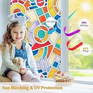 Cam Folyosu Filmi Japon Teknolojisi Statik Vitray 3dxc /eni: 46CMX 1 mt -Toto2