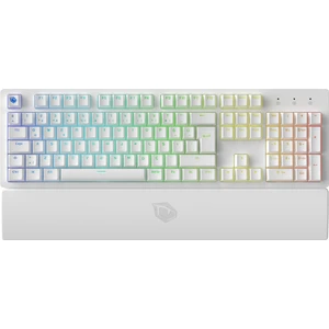 Rapid Ultra Tam Boyutlu Monster Tactile Red Switch 80 M Tıklama Kablolu Mekanik Rgb Oyuncu Klavyesi (Beyaz)