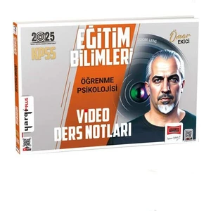 Yargı Yayınevi 2025 KPSS Eğitim Bilimleri Öğrenme Psikolojisi Video Ders Notları