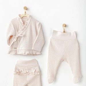 Kız Bebek Takım 2'li Set Sweet Penguin AC25094